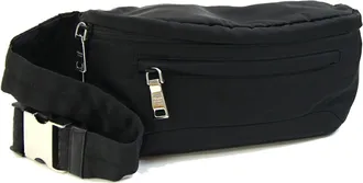 Prada Black Nylon Leather Sling Bag (Pre-Owned)