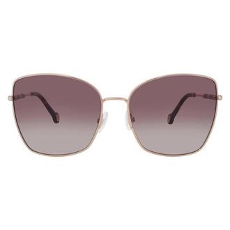 Carolina Herrera Brown Gradient Butterfly Ladies Sunglasses HER 0133/S 0000/HA 59