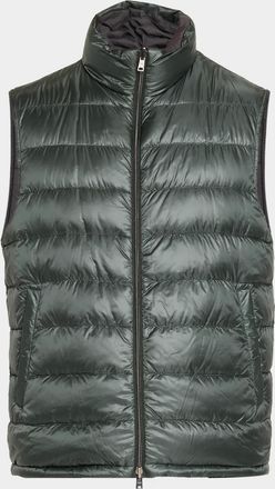 Herno Men & apos;s Cotton-Cashmere Puffer Vest