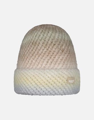 Barts Womens Barts Womens Fanatail Cuffed Space-Dyed Knitted Beanie - Tan - Size: ONE size