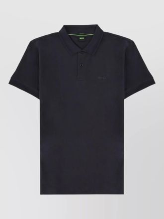 HUGO BOSS mens short sleeve knit polo shirt
