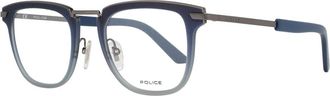 Police Blue Metal & Plastic Glasses Mens (Frames)