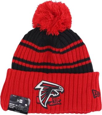 New Era New Era, Beanies, male, Multicolor, Size: ONE SIZE NFL Atlanta Falcons Pom Pom Beanie