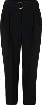 HUGO BOSS Womens Tapiah Straight Trousers in Black - Size 12 UK