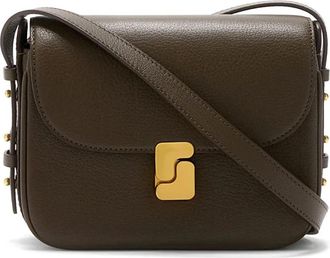 SOEUR Bellissima Mini - Dames - Schoudertassen - Groen - ONE Size - Leer - Tassen