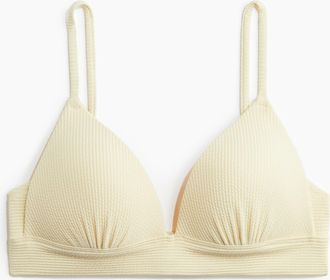 H&M Push-up-Bikinitop - Yellow