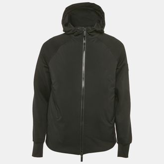HUGO BOSS Boss By Hugo Boss Black Cotton And Nylon Zip-Up Steele Jacket