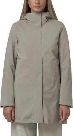 K-Way Donna, Cappotti, Beige, S, new