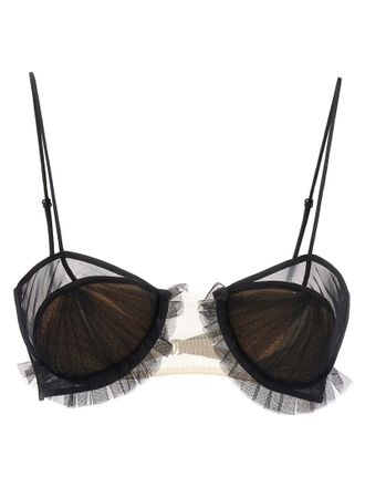 Nensi Dojaka Reggiseno di fiore esplodendo