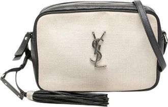 Saint Laurent Pre-owned Lou Camera Bag - Dames - Vintage Schoudertas - Wit - ONE Size - Leer - Vintage