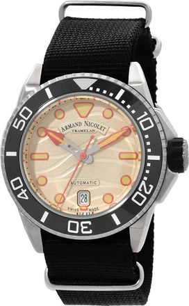 Armand Nicolet JSH Automatic Mens Watch A481PGN-KO-BN22481AANN