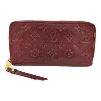 Louis Vuitton Pre-owned Portafoglio lungo Monogram Empreinte (bi-fold) - - Pre-owned - Donna - Rosso - ONE SIZE