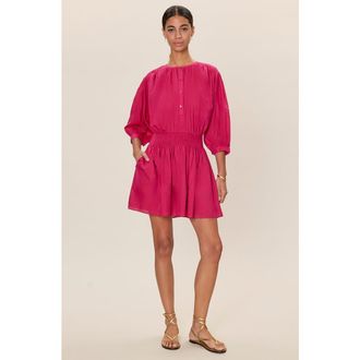 Rebecca Taylor Lilou Dress in Fuchsia at Nordstrom, Size X-Small