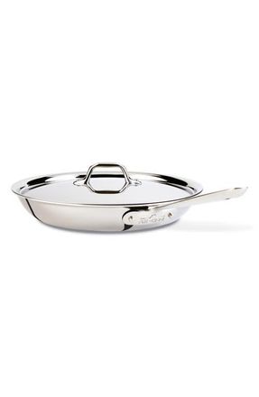 All-Clad D3 12-Inch Stainless Steel Fry Pan with Lid at Nordstrom
