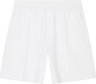 Emporio Armani Double Knit Elasticized Waist Bermuda Shorts