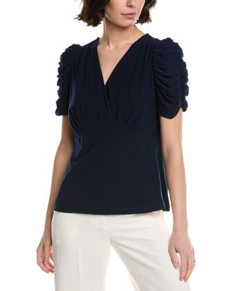 CeCe by Cynthia Steffe Cece Puff V-Neck Top