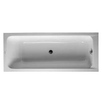 Duravit Ba&ntilde;era Recta 170 X 70 Duravit D-code Acr&iacute;lico Con Desag&uuml;e En El Centro + Desag&uuml;e Cromado