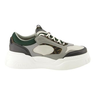 Fendi Sneakers, male, Gray, Size: 9 1/2 US Force Sneakers