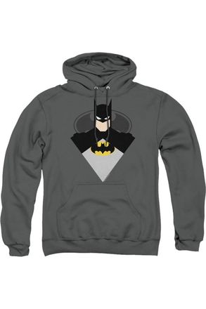 Gildan Batman Simple Bat Adult Pull Over Hoodie / Hooded Sweatshirt