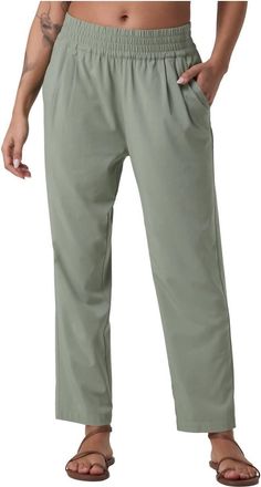 Vuori Clothing Villa Ankle Pant In Laurel