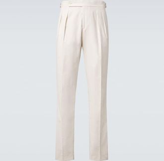 Brunello Cucinelli Cotton corduroy slim pants
