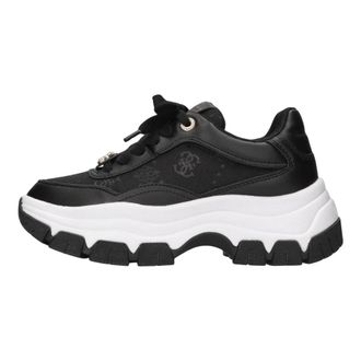 Guess Berrett Sneaker - Dames - Schoenen - Zwart - Maat: 35 EU Leer