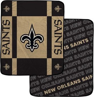 Pegasus Sports New Orleans Saints Nfl Team Reversible Fleece Blanket