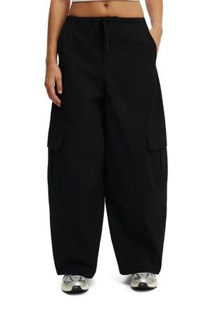 Cotton On Womens Active Woven Balloon Pant in Black at Nordstrom, Size Xx-Small