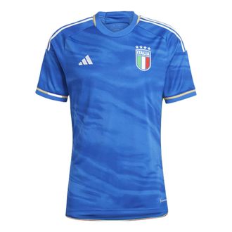 adidas Italy 23 Home Jersey Asia Sizing Blue HS9895