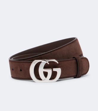 Gucci GG Marmont suede belt