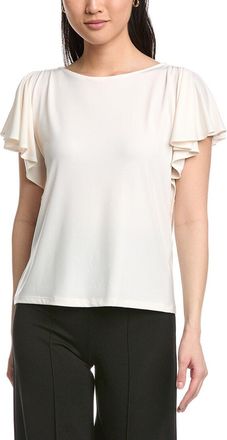 Anne Klein Cascade Flutter Sleeve Top