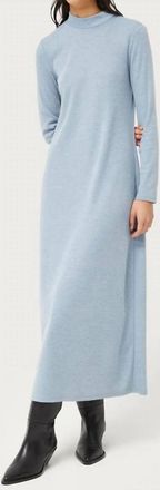 Compa&ntilde;&iacute;afant&aacute;stica Long Knit Dress In Blue
