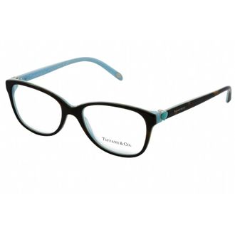 Tiffany & Co. Ladies Brown Rectangular Eyeglass Frames TF2097