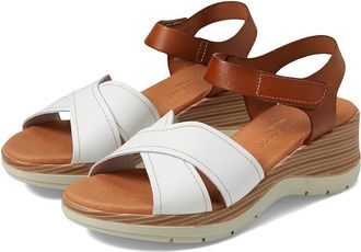 Eric Michael Missy Womens Sandals White : EU 38 (US Womens 7.5-8) M (B), Leather
