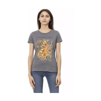 Trussardi Camiseta Action - Tops - Mujer - Gris - S