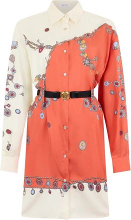 Versace Kleedjes - Dames - Shirt Kleedjes - Veelkleurig - S - Kleedjes