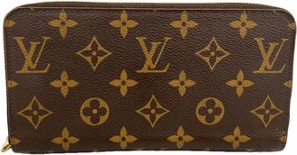 Louis Vuitton Brown Coquelicots Long Wallet (Bi-Fold) (Pre-Owned)
