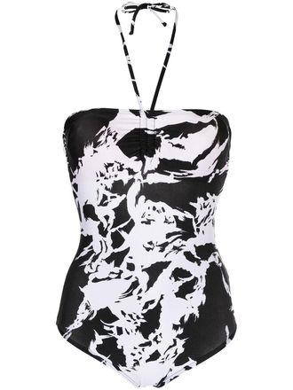 Dior Costume intero con stampa anni 90 - Nero