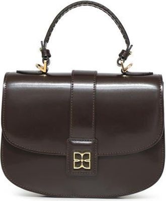 Belle & Bloom Shy Boy Top Handle Folio Bag in Dark Brown at Nordstrom