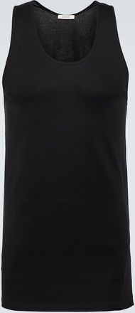 Christophe Lemaire Ribbed-knit cotton jersey tank top