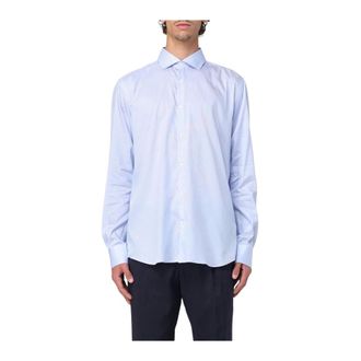Brooksfield Camicia Classica Bianca Uomo - - Shirts - Uomo - Blu - 2XL