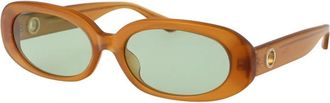 Linda Farrow Stijlvolle zonnebril voor Cara - Dames - Zonnebrillen - Veelkleurig - 59 MM - Accessoires