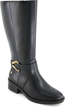 Andrea Womens Tall Riding Boots In Black