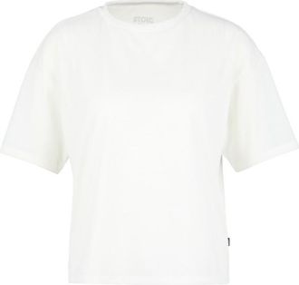 Stoic QuickDry SkaraSt. Backprint Tee Funktionsshirt f&uuml;r Damen | wei&szlig;