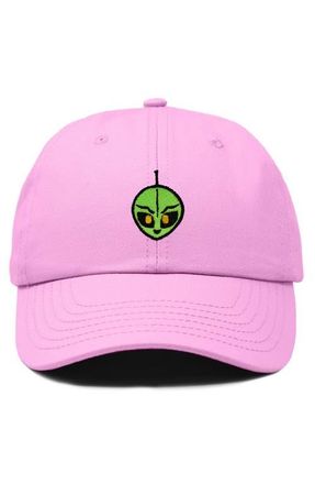 Dalix Duder Alien Dad Cap in Light Pink at Nordstrom