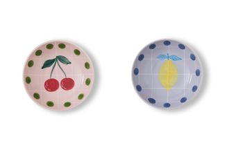 BITOSSI HOME Set of 4 Pcs. - Bowl cm 14 - 2 Pcs. Lavender, 2 Pcs. Pink