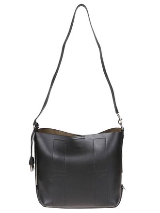 Hogan Small H01r Smooth Leather Hobo Bag