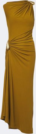 Bottega Veneta Gathered jersey maxi dress