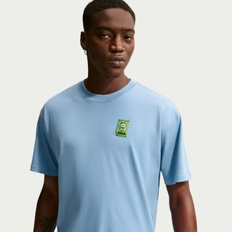 Nike Mens Nike Sportswear T-Shirt in Blue | IH1157-486