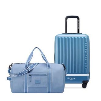 Florence By Mills 2 Piece Set - Spin Me Away Expandable 20 Carry-On Spinner & Sweet Escape Duffel in Zinc Blue at Nordstrom